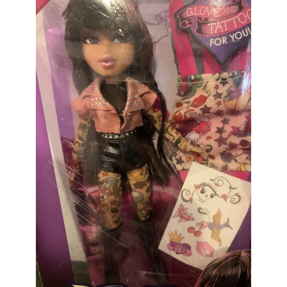 Bratz MGA Totally Tattoo'd Yasmin Doll New Open Box Rare Version 2012